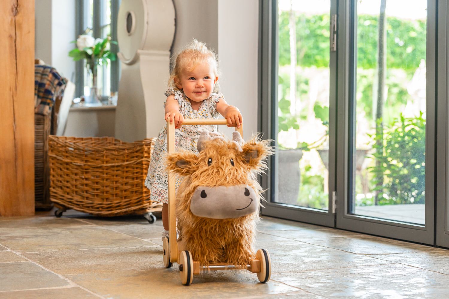 Hubert Highland Cow Baby Walker