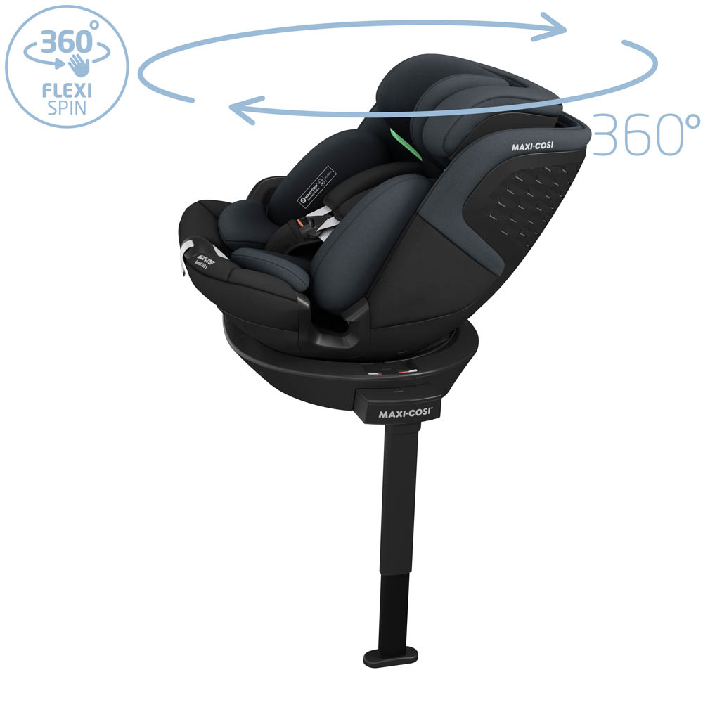 Maxi Cosi Emerald 360 S i-Size (All Size) - Tonal Black