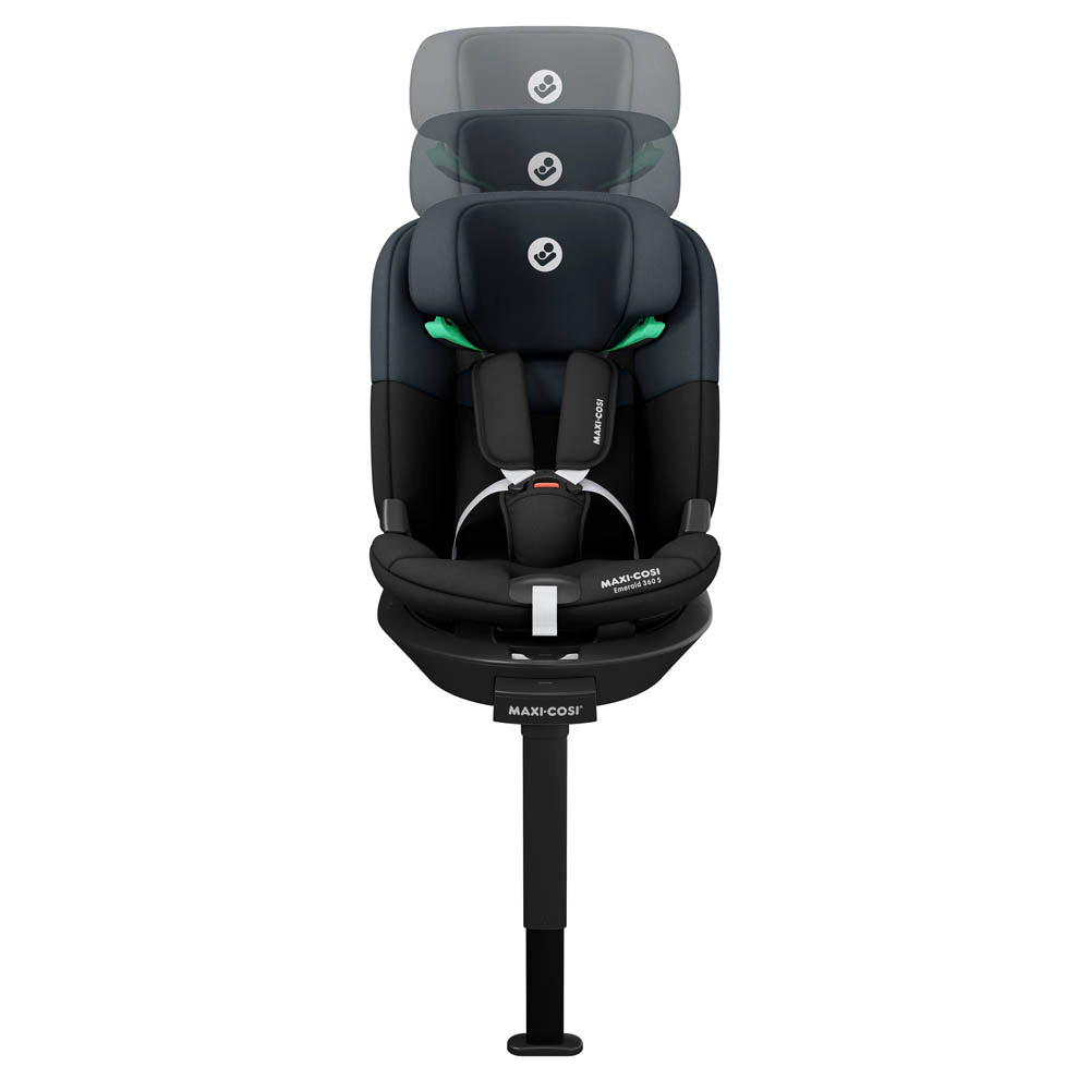 Maxi Cosi Emerald 360 S i-Size (All Size) - Tonal Black