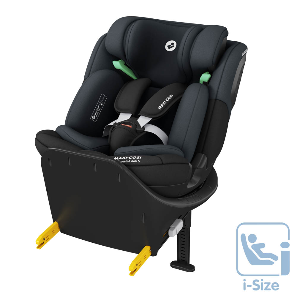 Maxi Cosi Emerald 360 S i-Size (All Size) - Tonal Black