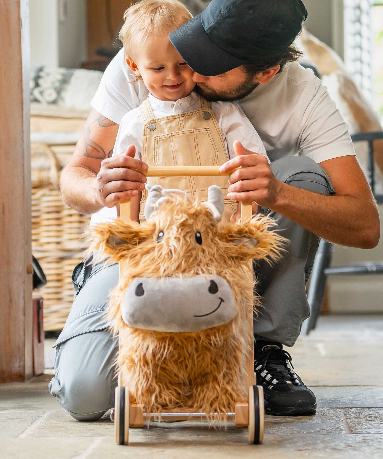 Hubert Highland Cow Baby Walker