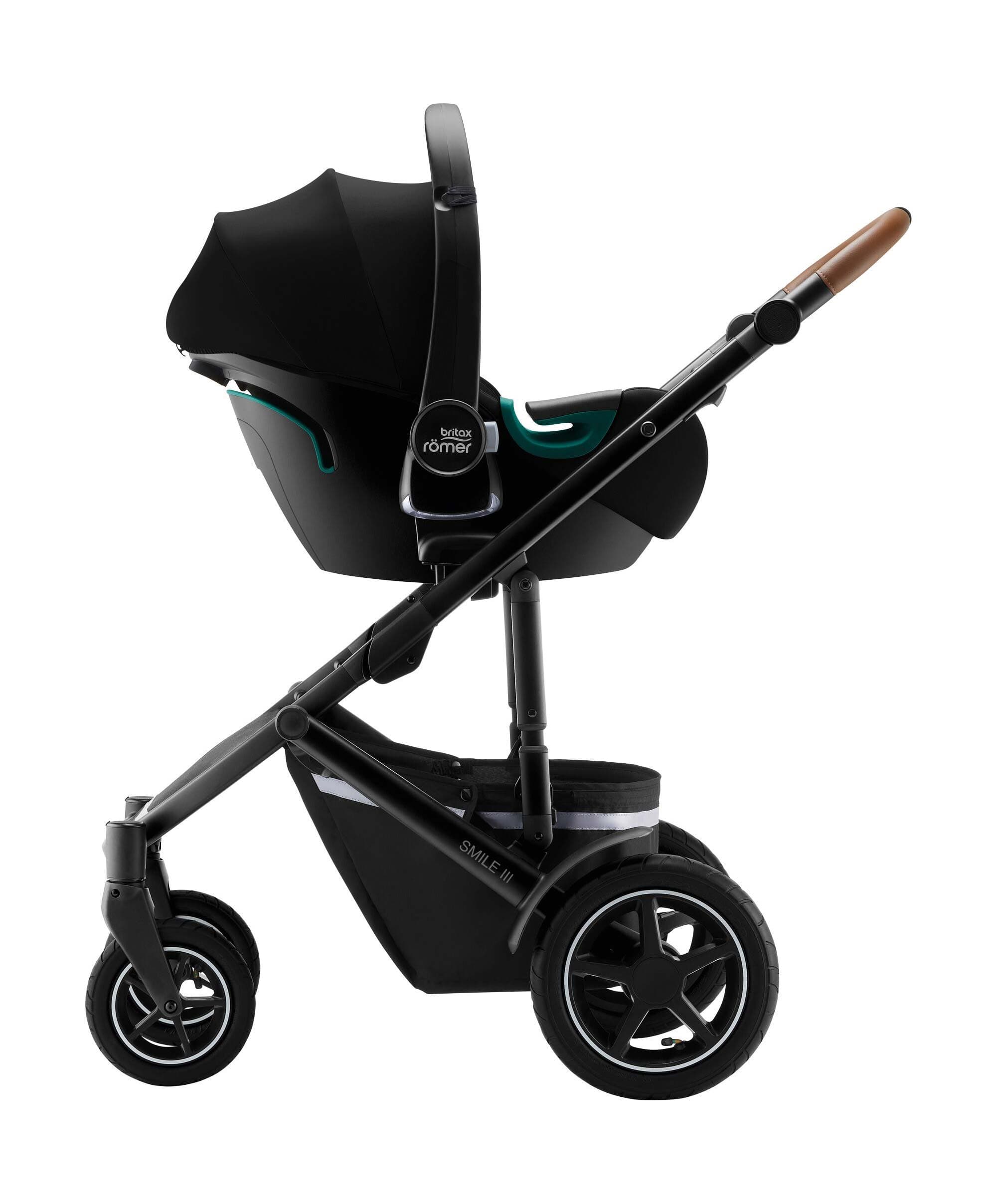 Britax Römer BABY-SAFE iSENSE i-Size Group 0+ Car Seat - Space Black