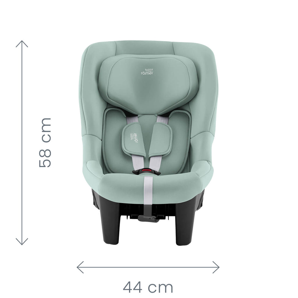Britax Römer MAX-SAFE PRO inc FREE Leg Spacer - Moonlight Blue