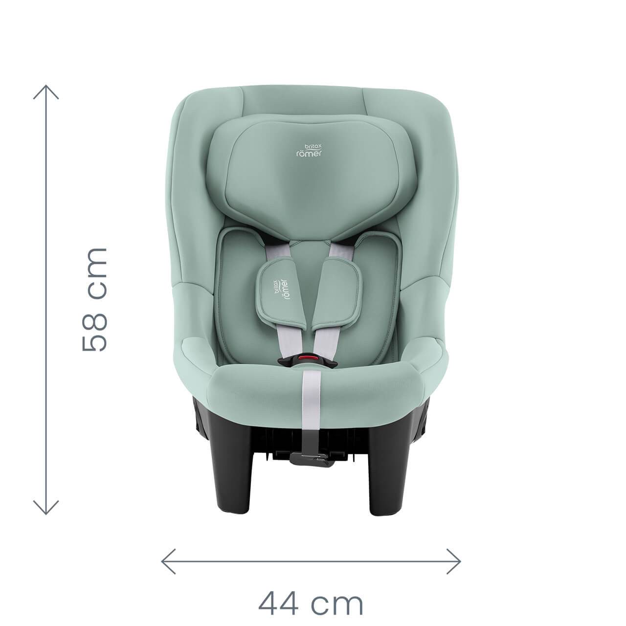 Britax Römer MAX-SAFE PRO inc FREE Leg Spacer - Moonlight Blue