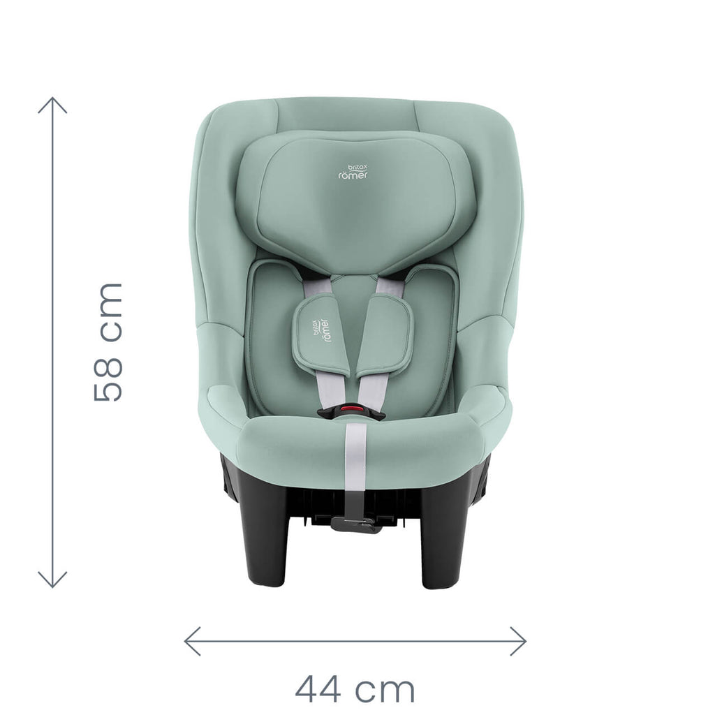 Britax Römer MAX-SAFE PRO 2 inc FREE Leg Spacer - Space Black