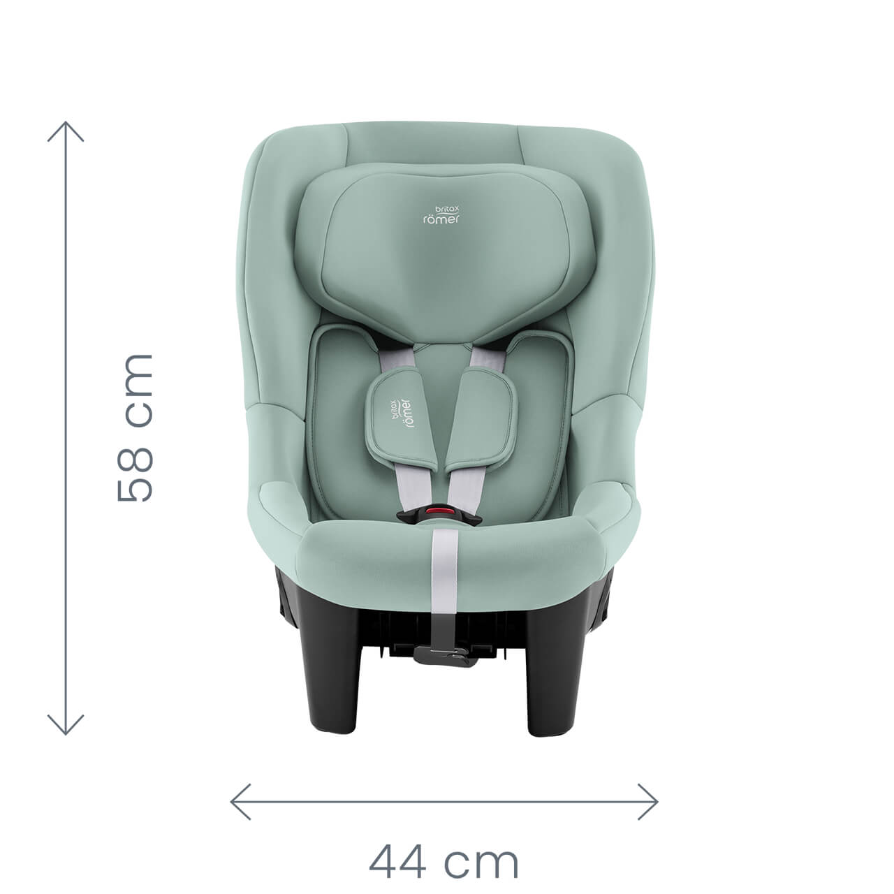 Britax Römer MAX-SAFE PRO 2 inc FREE Leg Spacer - Space Black