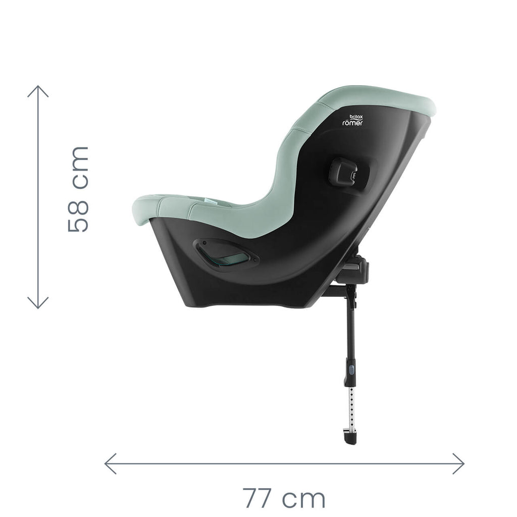 Britax Römer MAX-SAFE PRO inc FREE Leg Spacer - Moonlight Blue