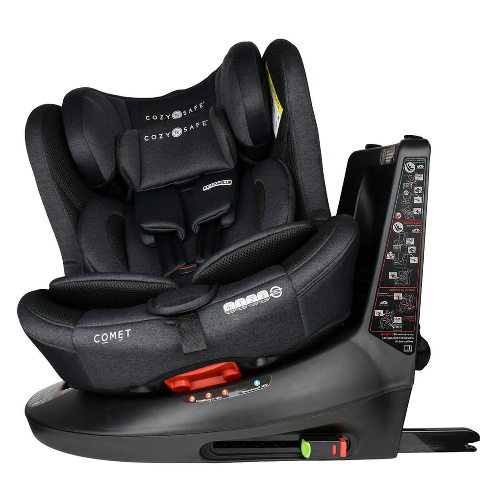 Cozy N Safe Comet 360 0+/1/2/3 Car Seat - Black