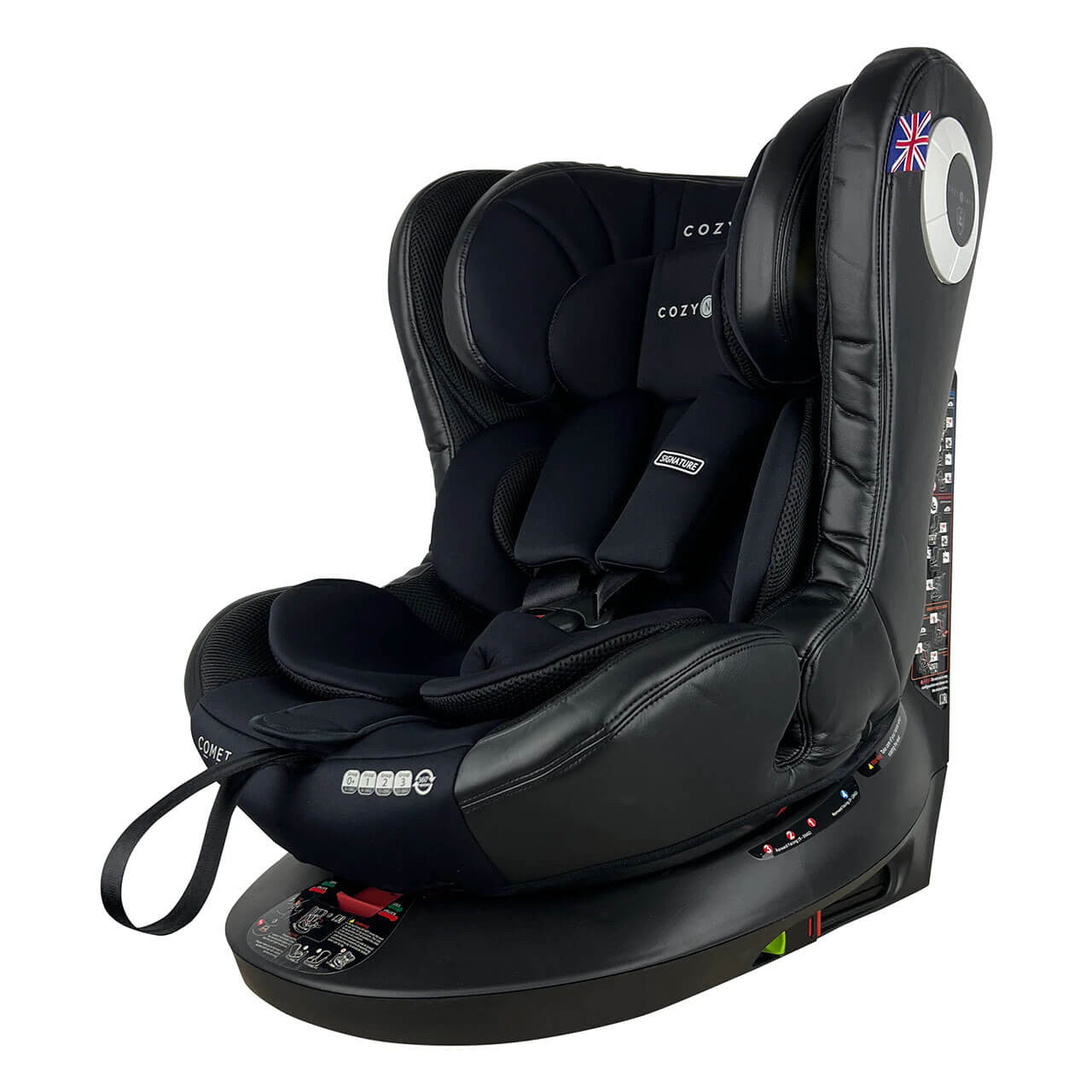 Cozy N Safe Comet 360 0+/1/2/3 Car Seat - Black