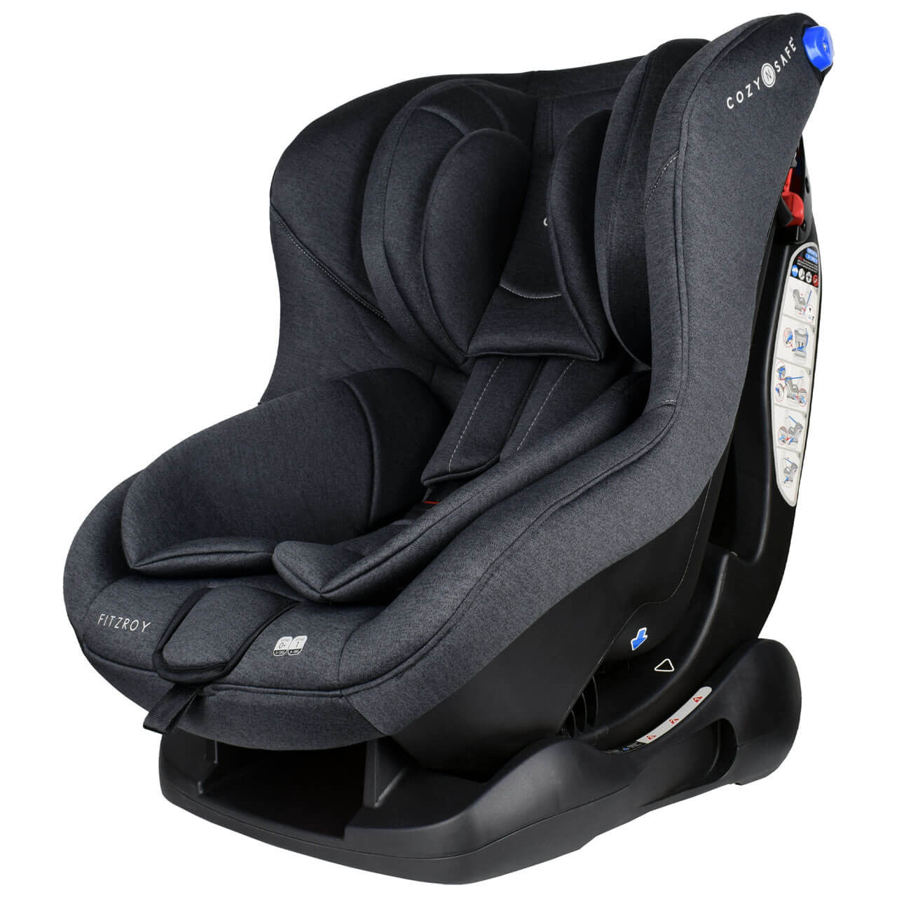 Cozy N Safe Fitzroy Group 0+/1 Child Car Seat - Graphite