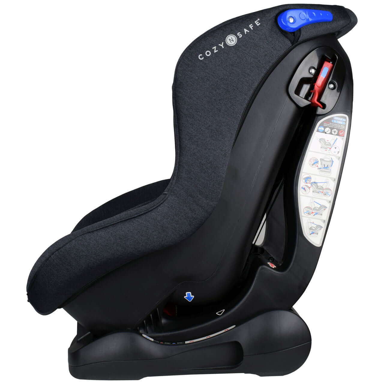 Cozy N Safe Fitzroy Group 0+/1 Child Car Seat - Graphite