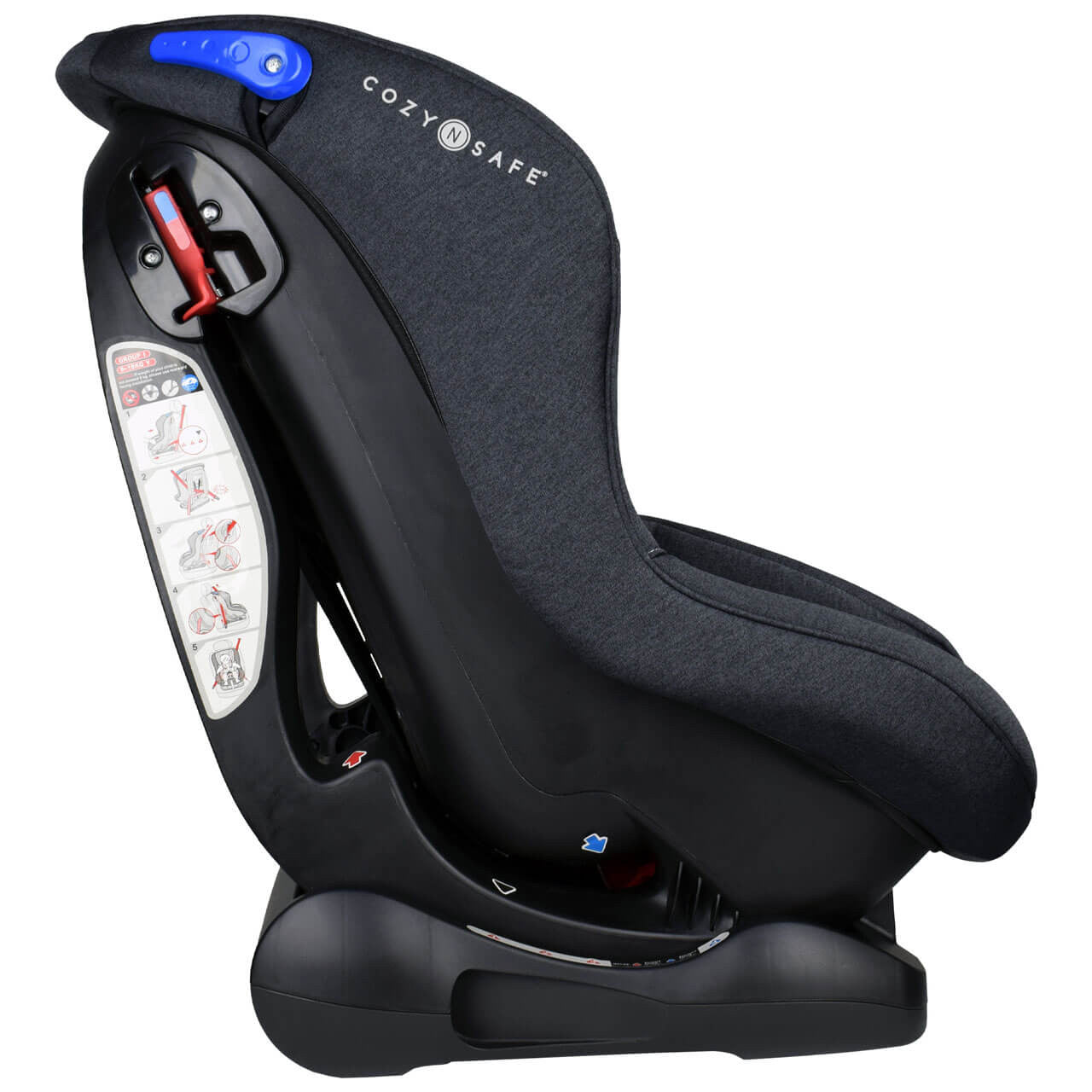 Cozy N Safe Fitzroy Group 0+/1 Child Car Seat - Graphite