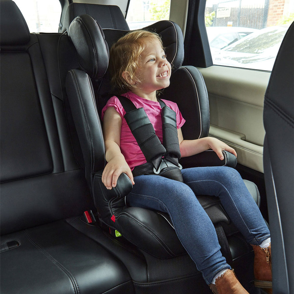 Cozy N Safe Hudson Group 1/2/3 Child Car Seat with 25kg harness - Black
