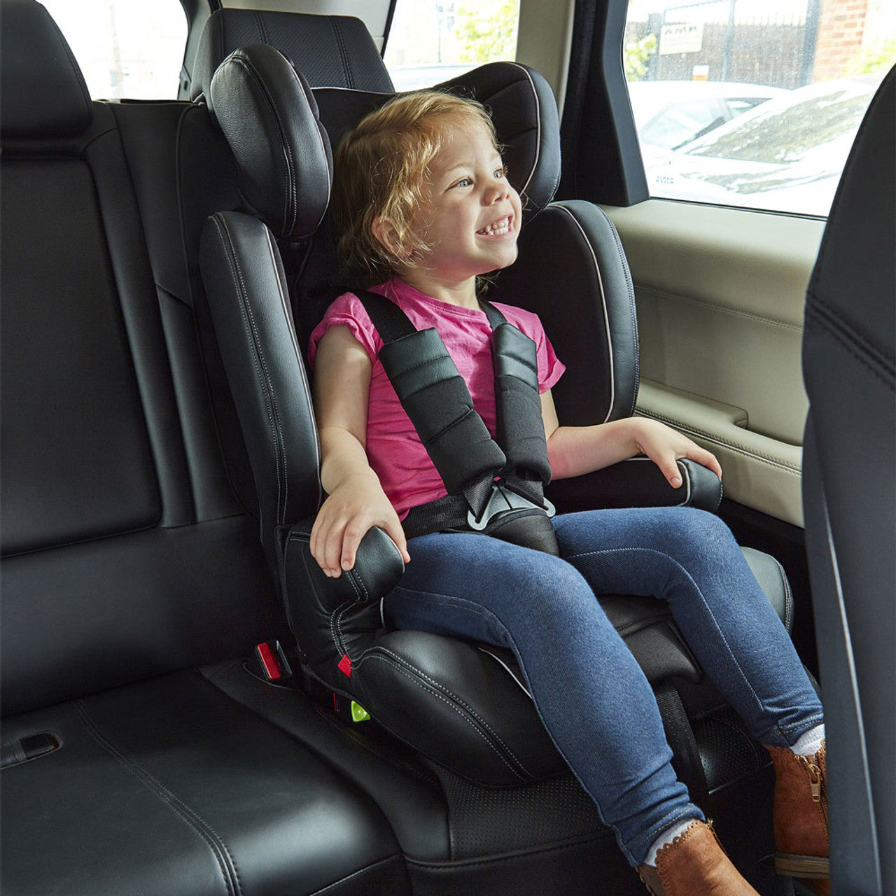 Cozy N Safe Hudson Group 1/2/3 Child Car Seat with 25kg harness - Black