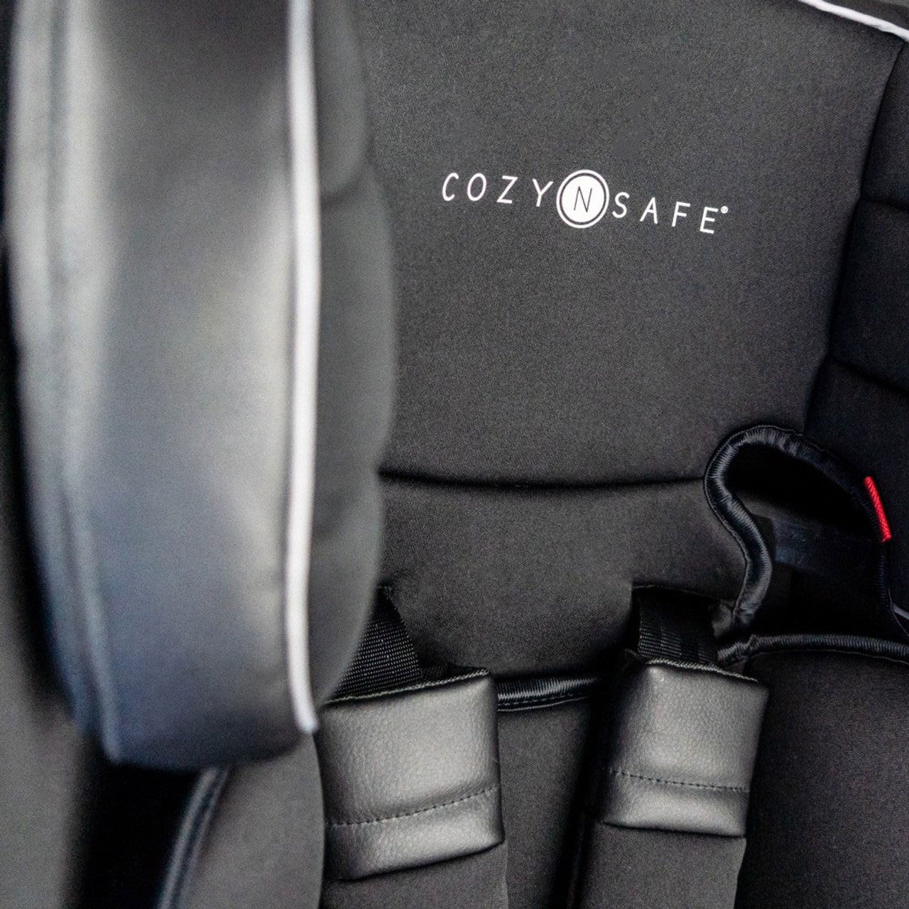 Cozy N Safe Hudson Group 1/2/3 Child Car Seat with 25kg harness - Black