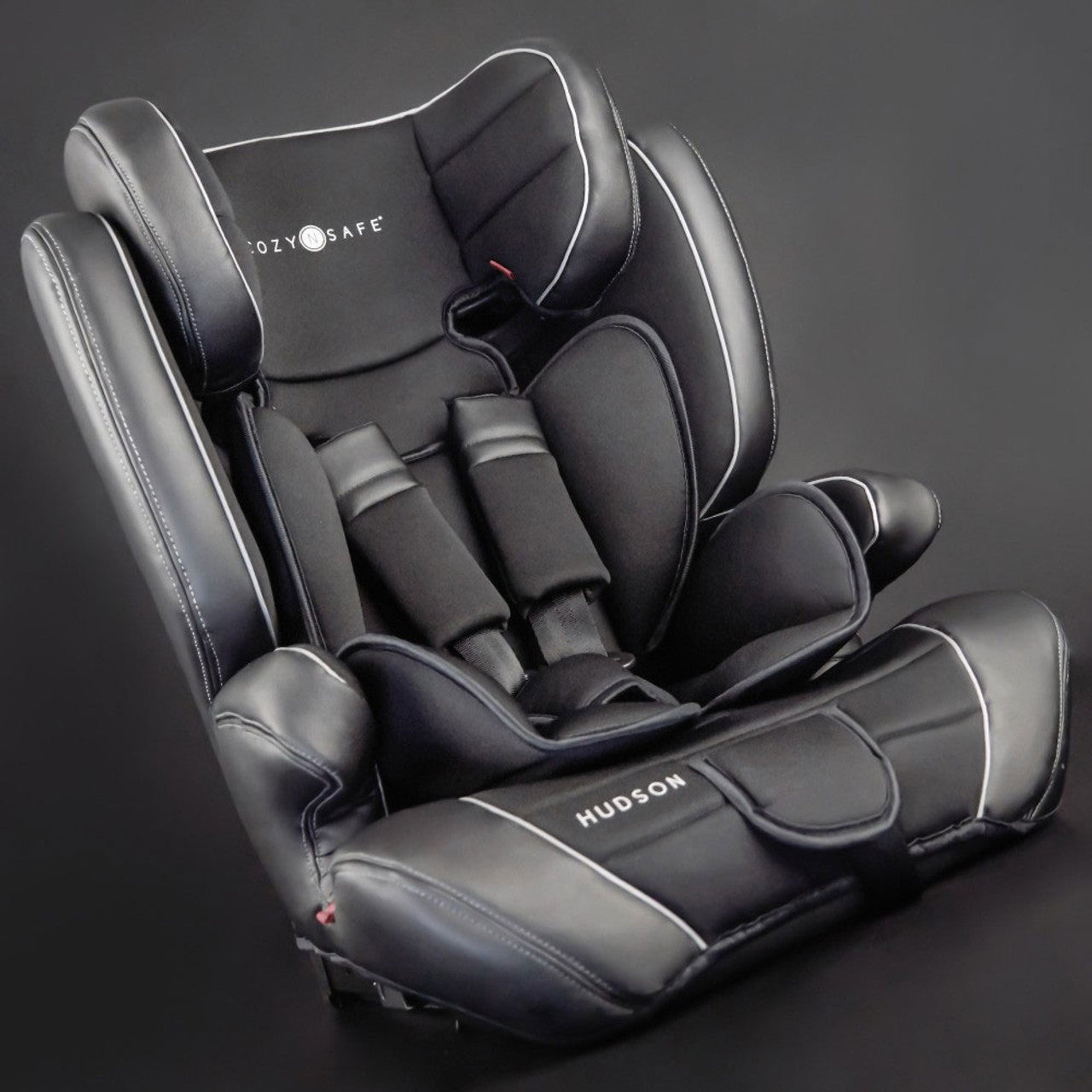 Cozy N Safe Hudson Group 1/2/3 Child Car Seat with 25kg harness - Black