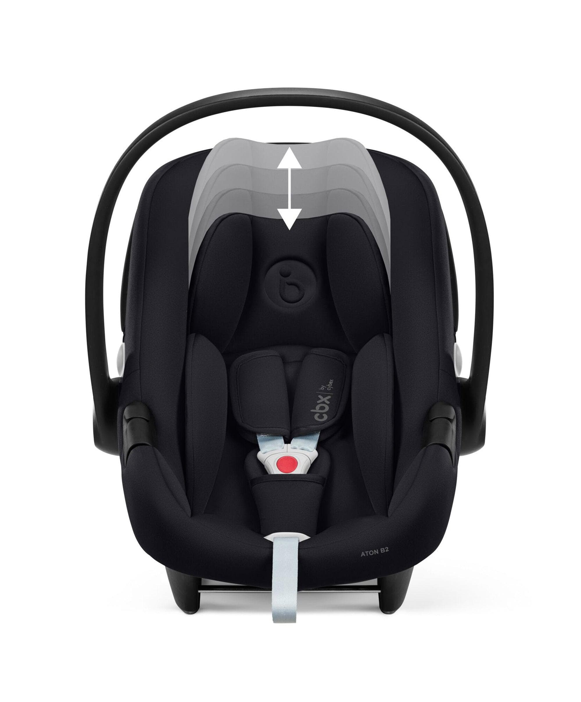 Cybex Aton B2 i-Size Baby Car Seat - Black