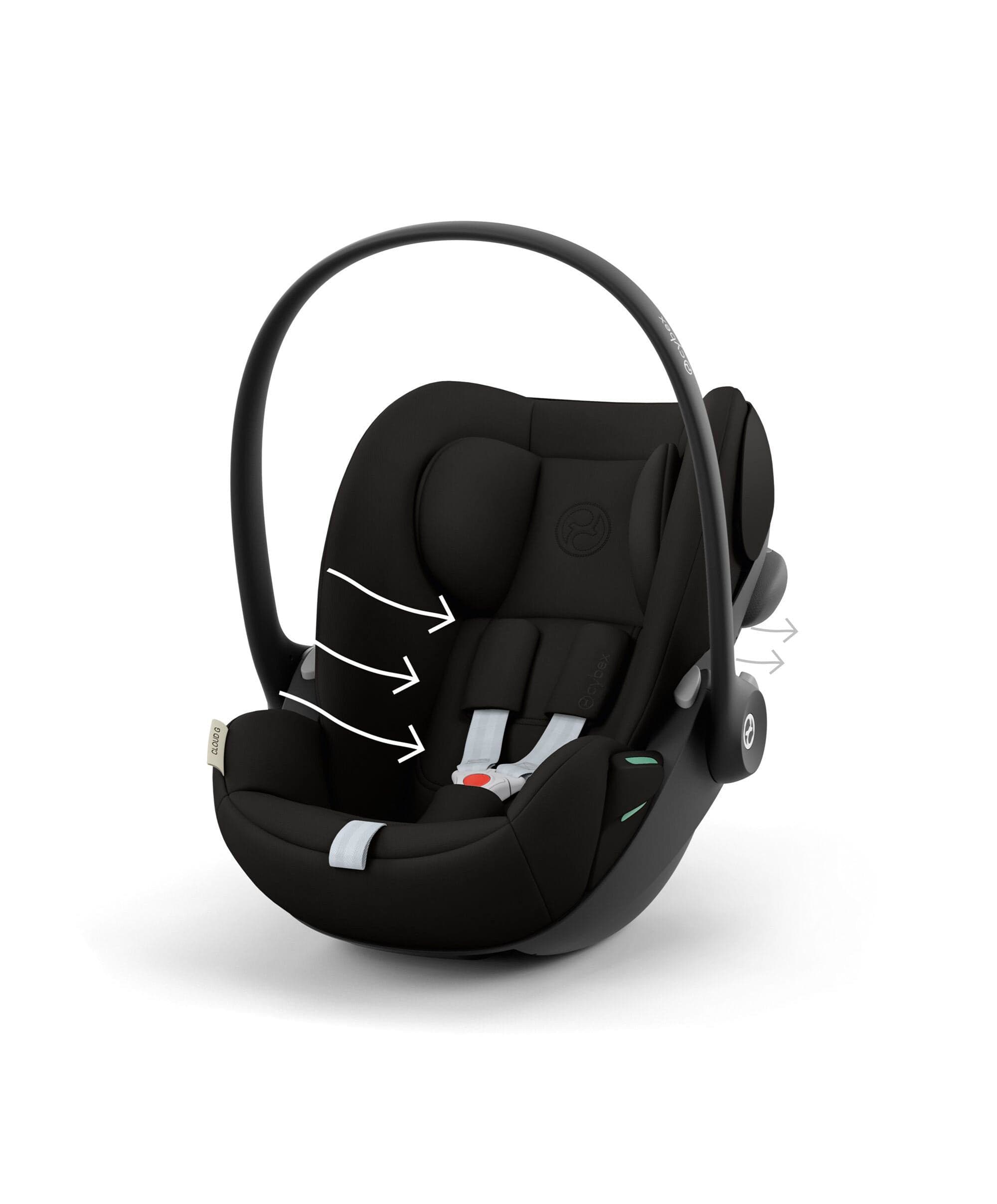 Cybex Cloud G i-Size Rotating Baby Car Seat - Magic Black
