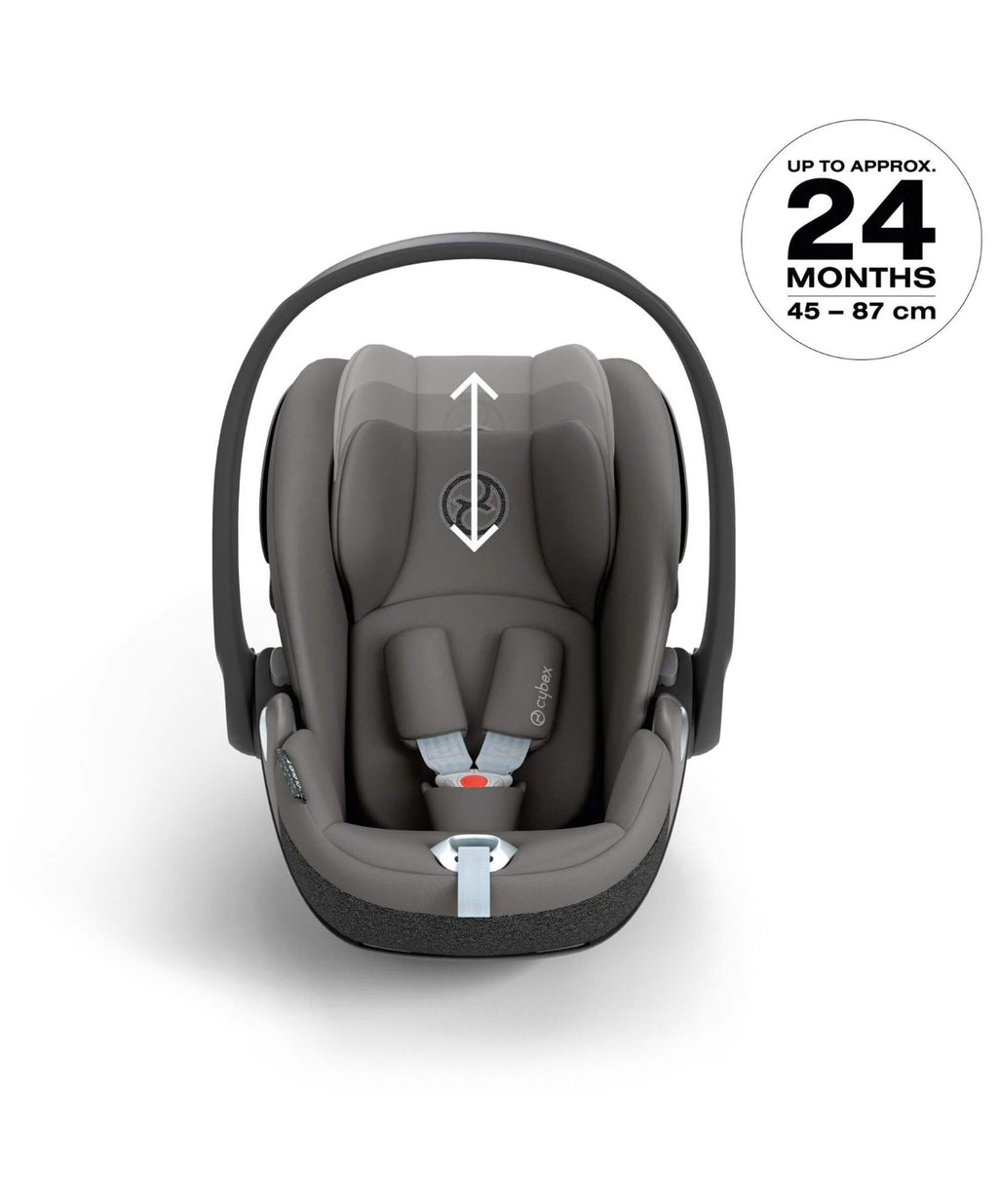 CYBEX Cloud T i-Size Rotating Baby Car Seat - Mirage Grey