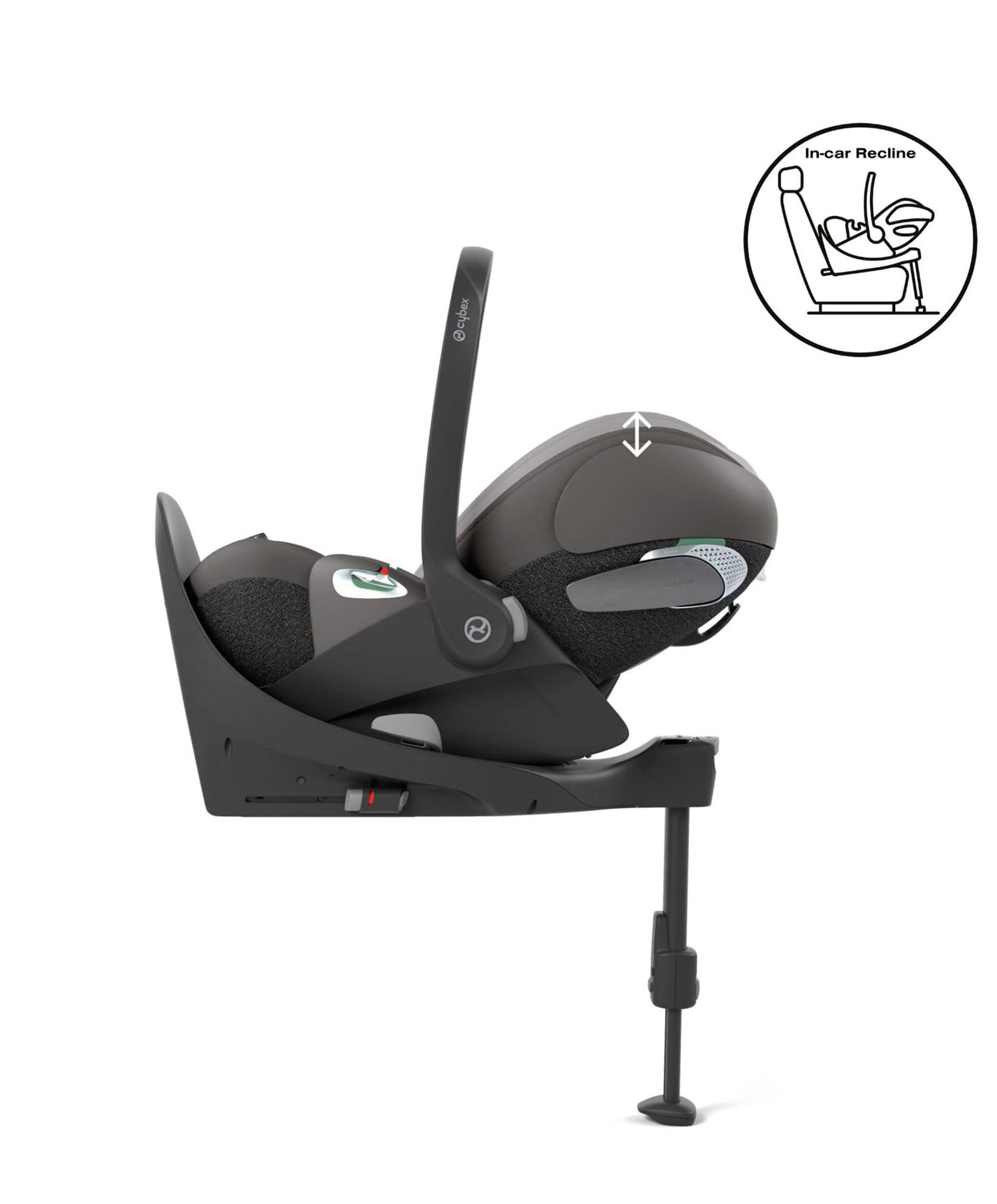 CYBEX Cloud T i-Size Rotating Baby Car Seat - Mirage Grey