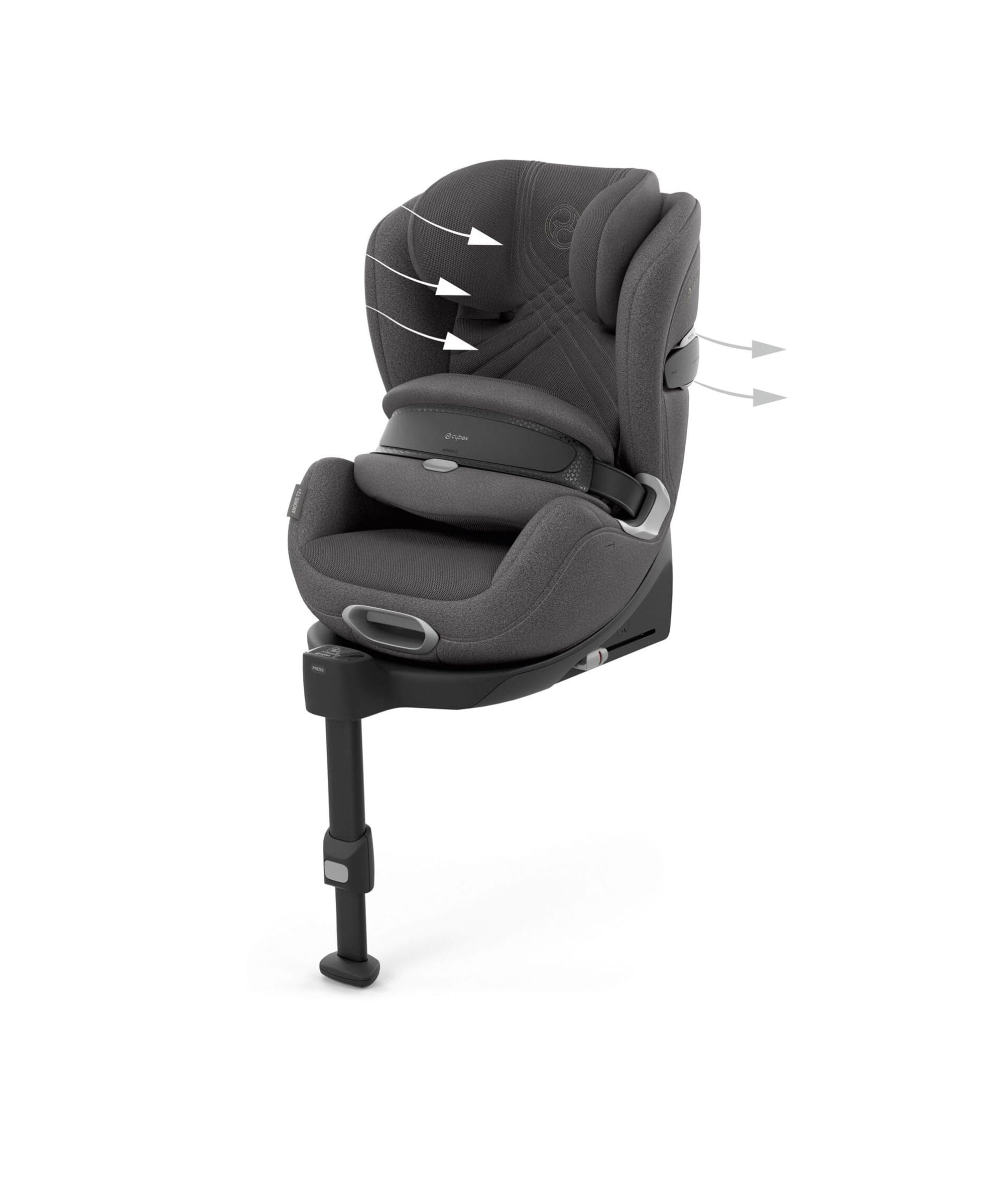 Cybex Anoris T2 i-Size Airbag Car Seat – Mirage Grey