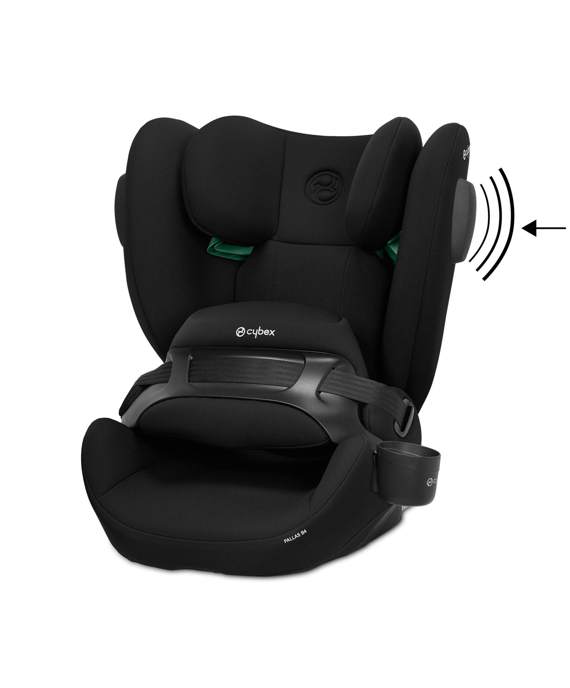 Cybex Pallas B4 i-Size Child Car Seat – Pure Black