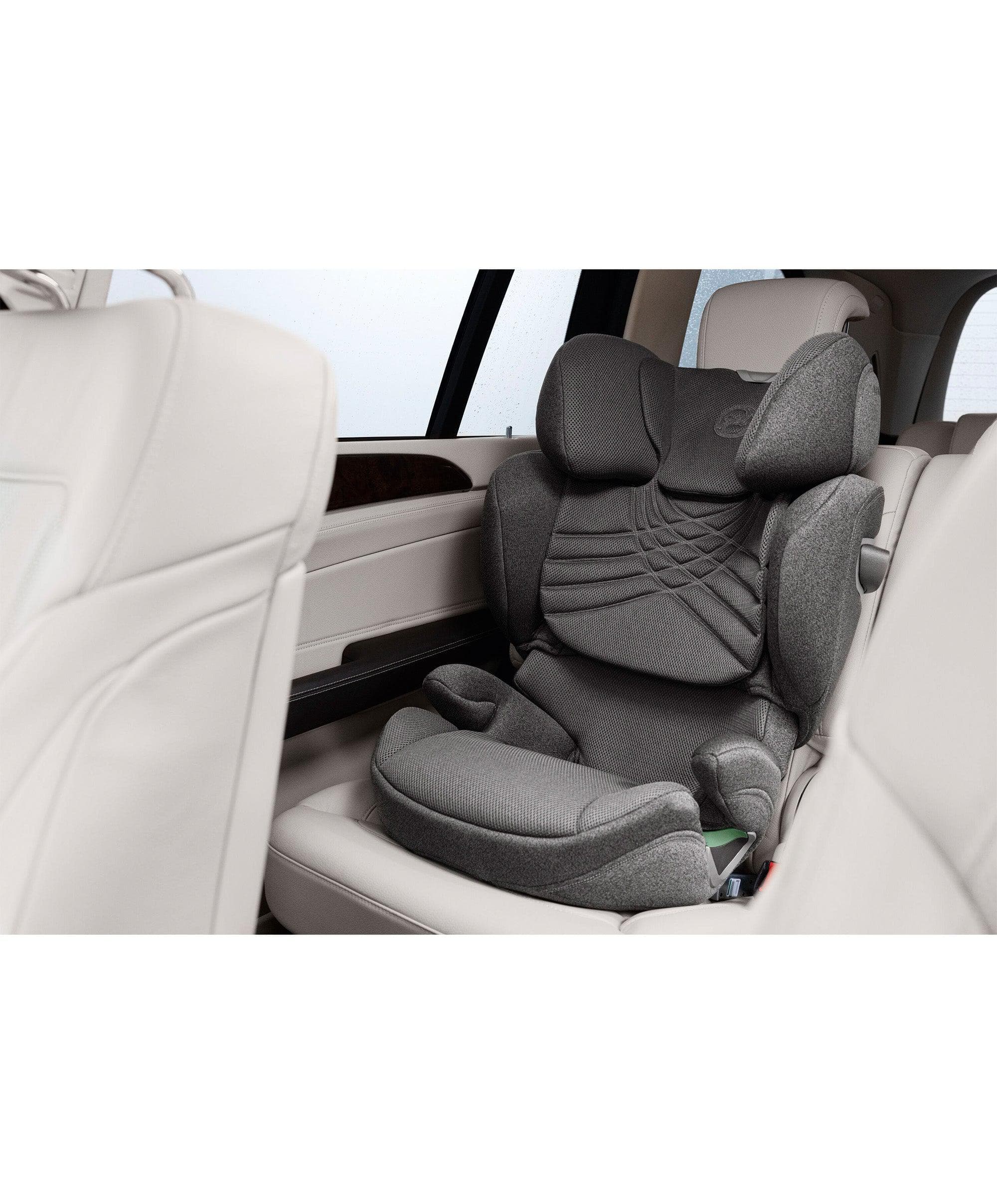 Cybex Solution T i-Fix High-back Booster Car Seat in Grey