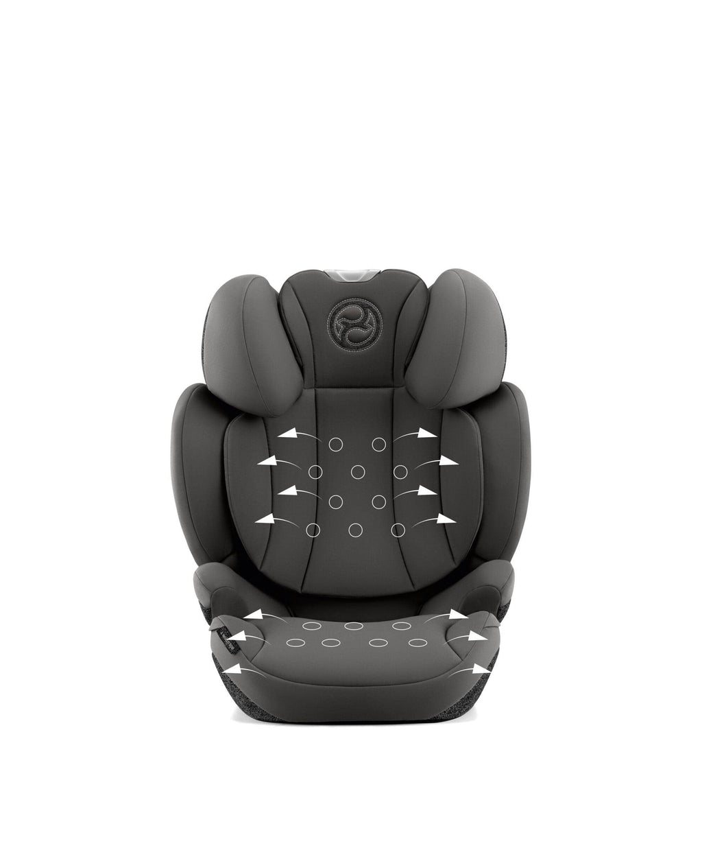 Cybex Solution T i-Fix High-back Booster Car Seat in Grey