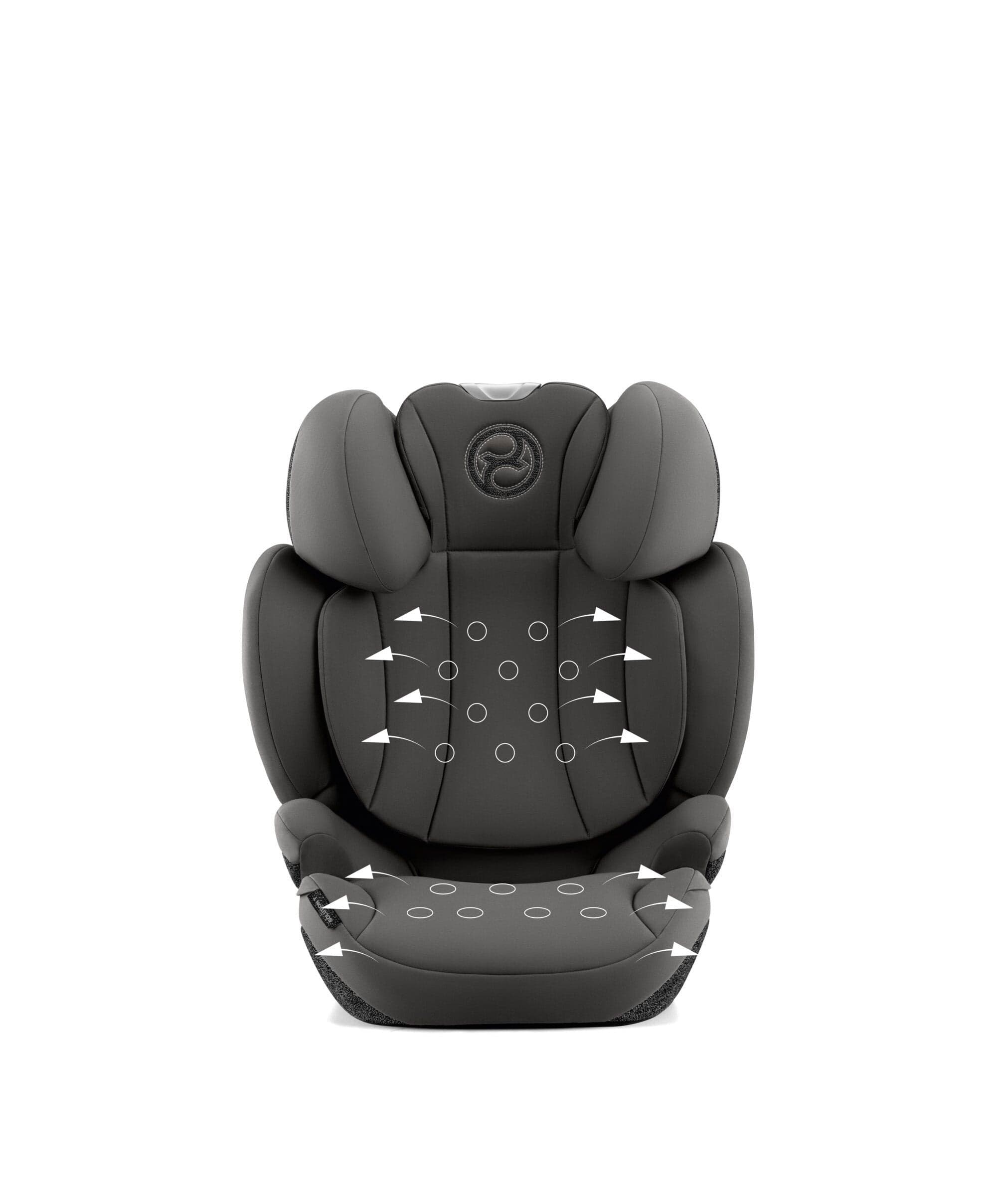 Cybex Solution T i-Fix High-back Booster Car Seat in Grey