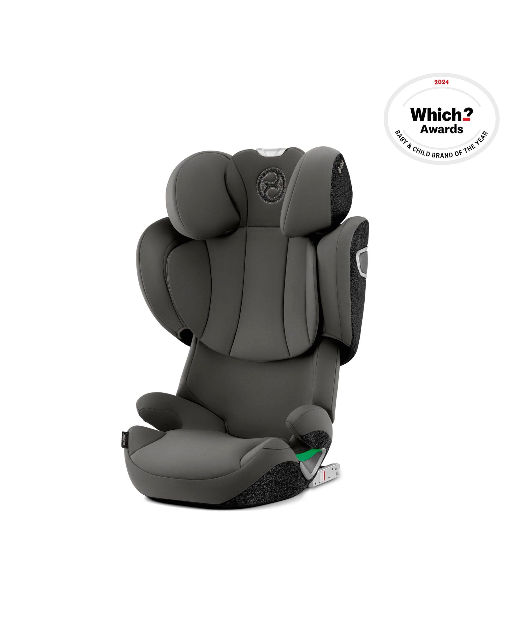 Cybex Solution T i-Fix High-back Booster Car Seat in Grey