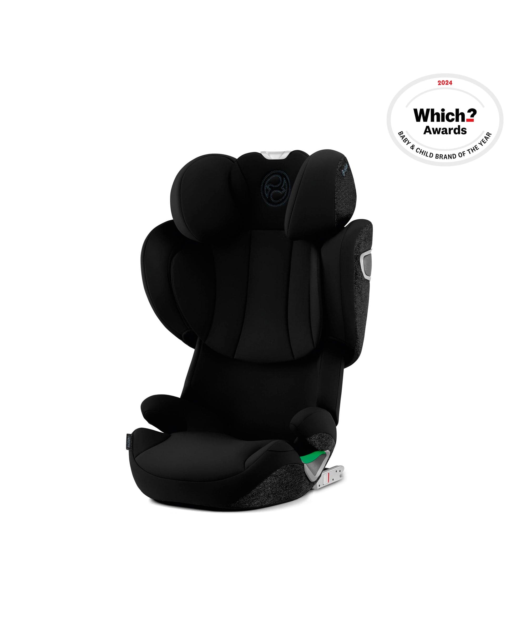 Cybex Solution T i-Fix High-back Booster Car Seat in Moon Black