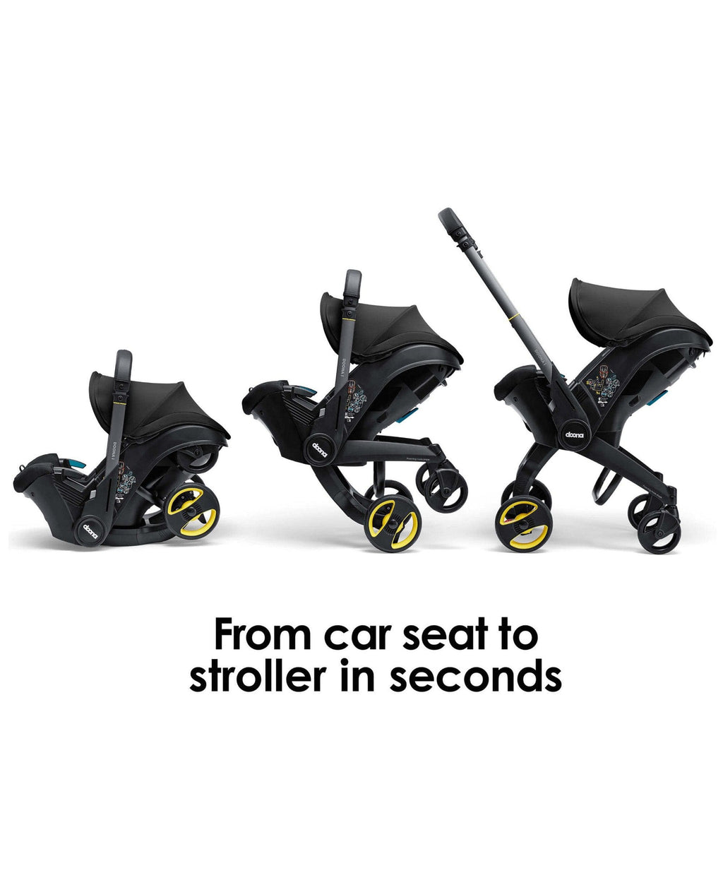 Doona i Car Seat & Stroller - Nitro Black