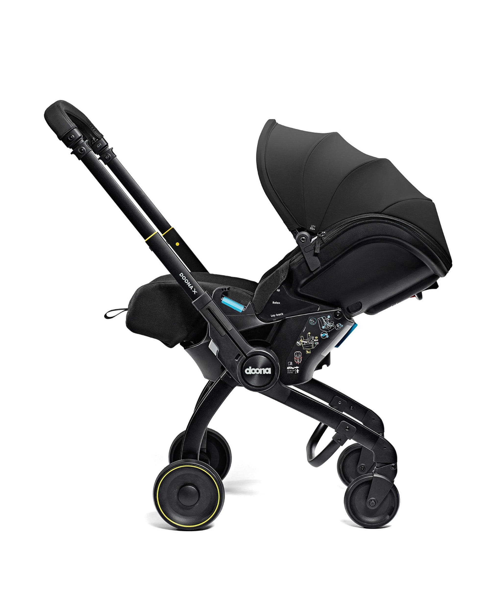 Doona X Car Seat & Stroller - Nitro Black