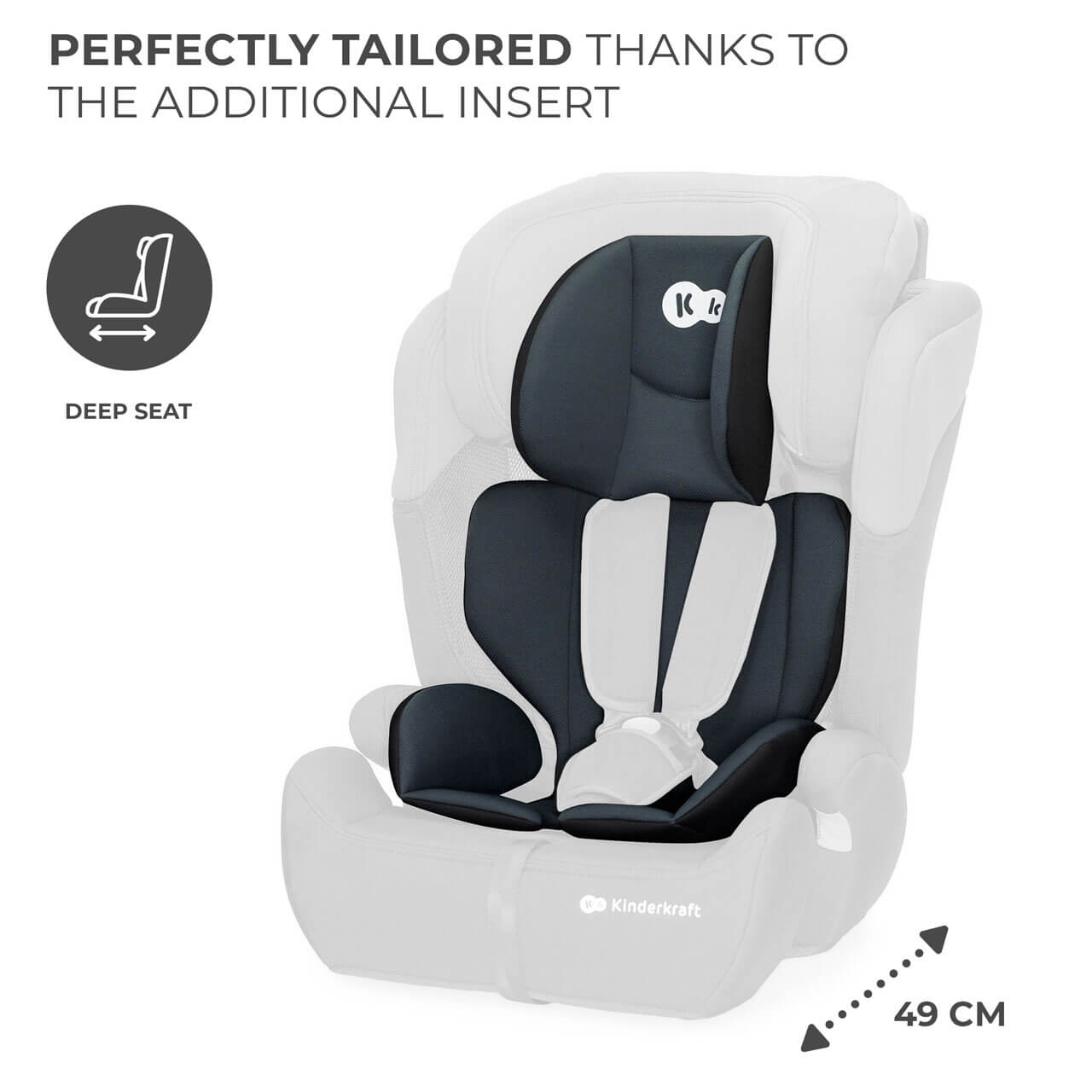 Kinderkraft Comfort Up iSize Car Seat - Black