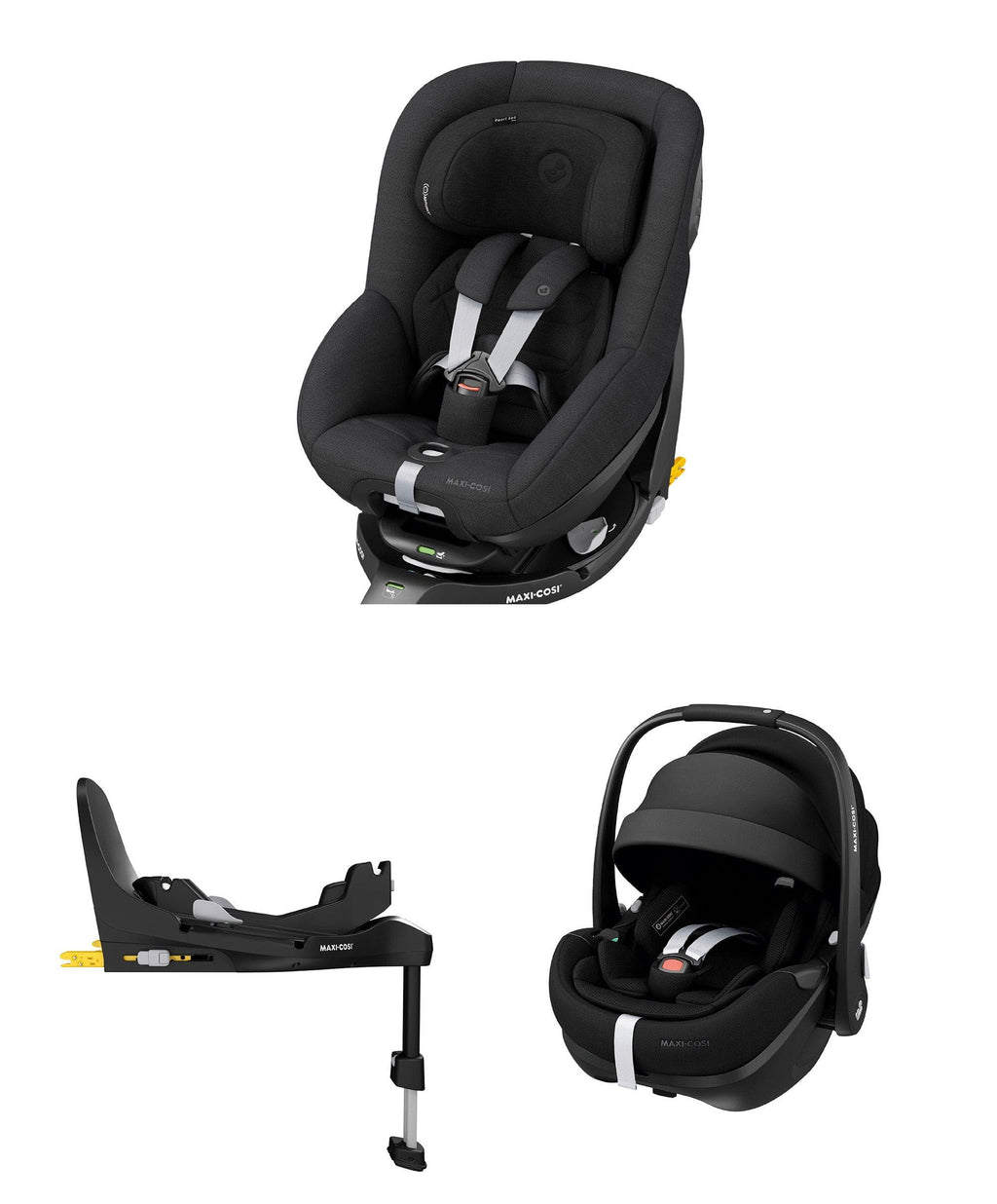 Maxi-Cosi Pebble 360 Pro&sup2; Bundle with Pearl 360 Pro Car Seat & FamilyFix 360 Pro ISOFIX Base