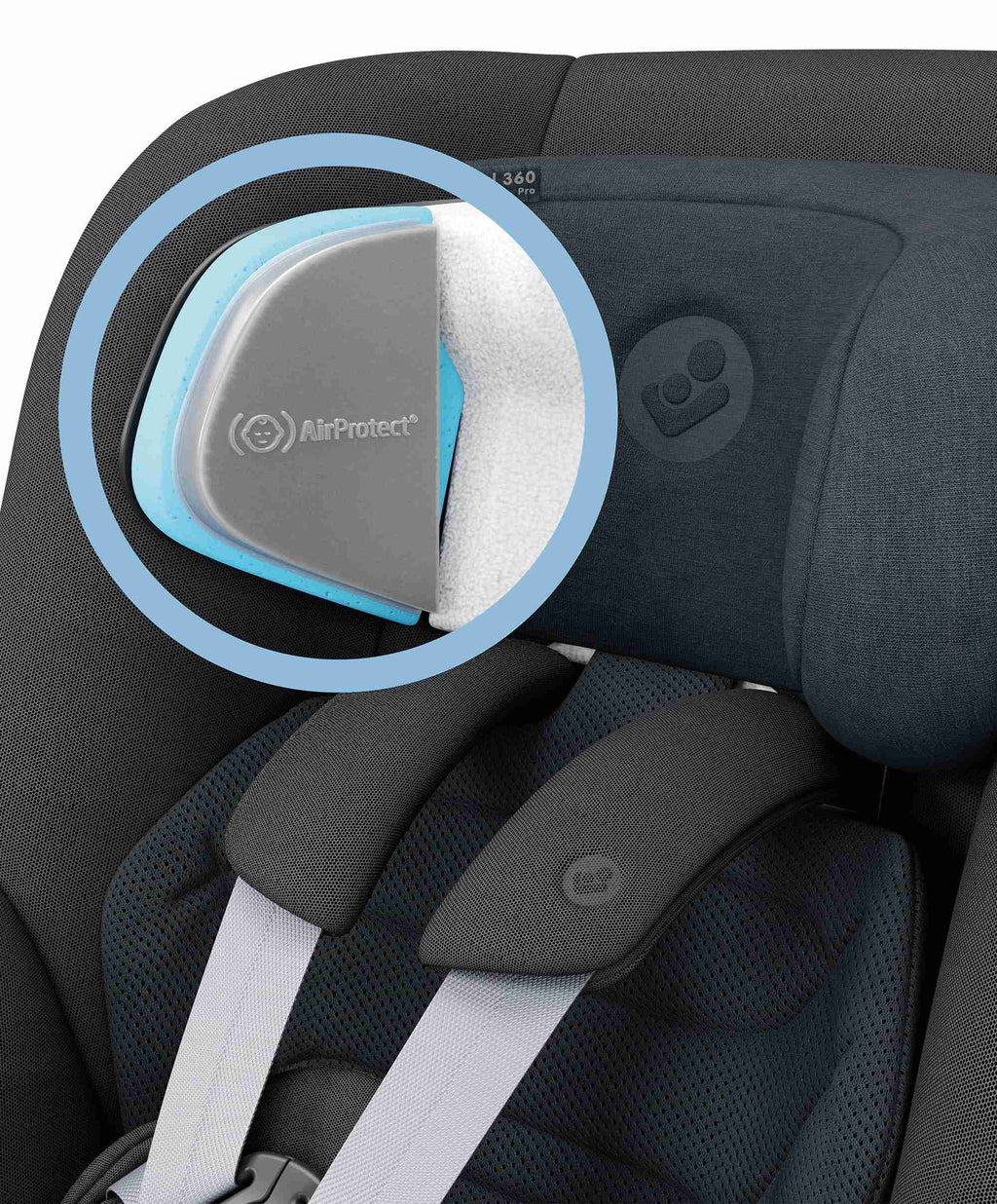 Maxi-Cosi Pearl 360 Pro Car Seat - Authentic Black