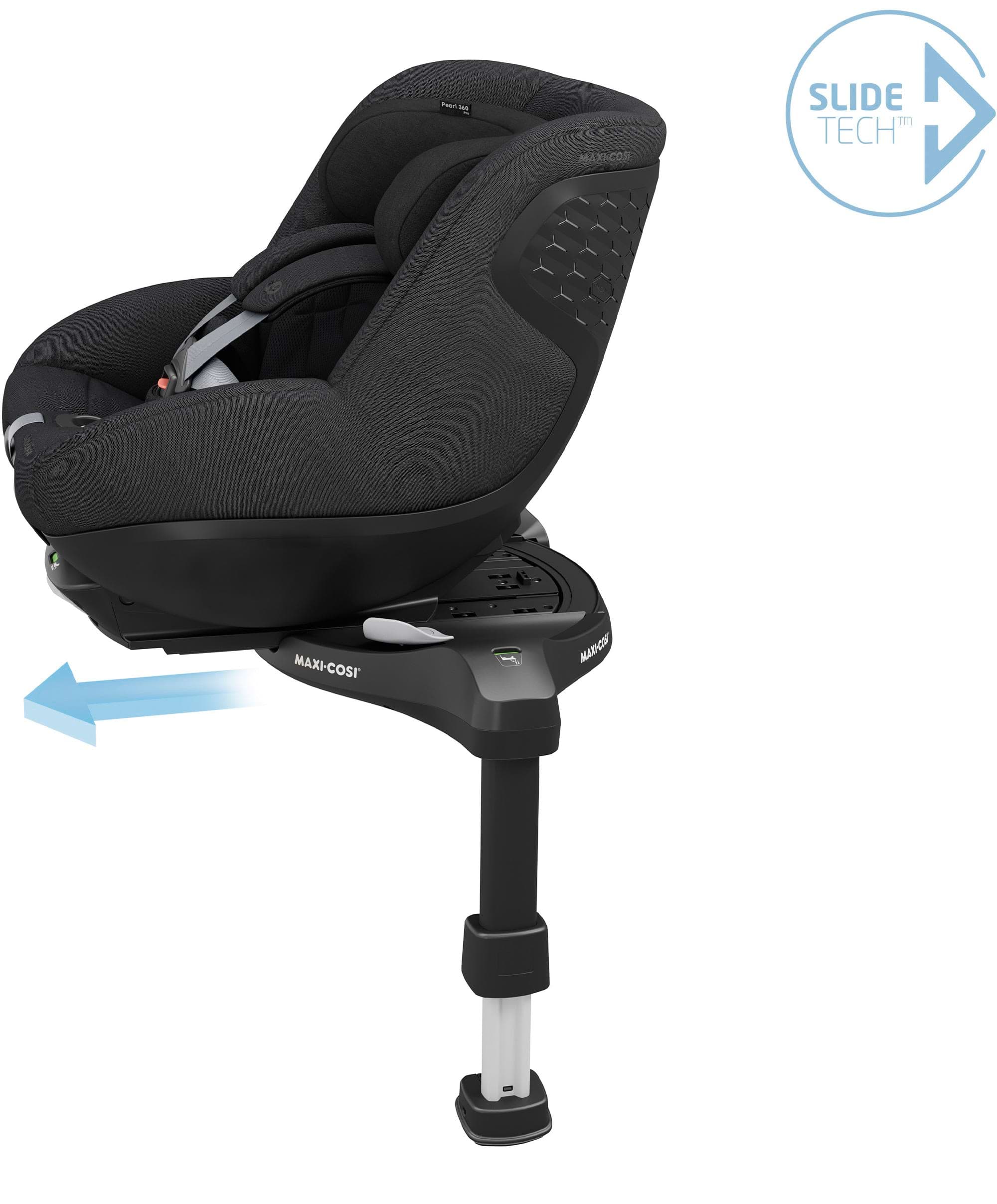 Maxi-Cosi Pearl 360 Pro Car Seat - Authentic Black