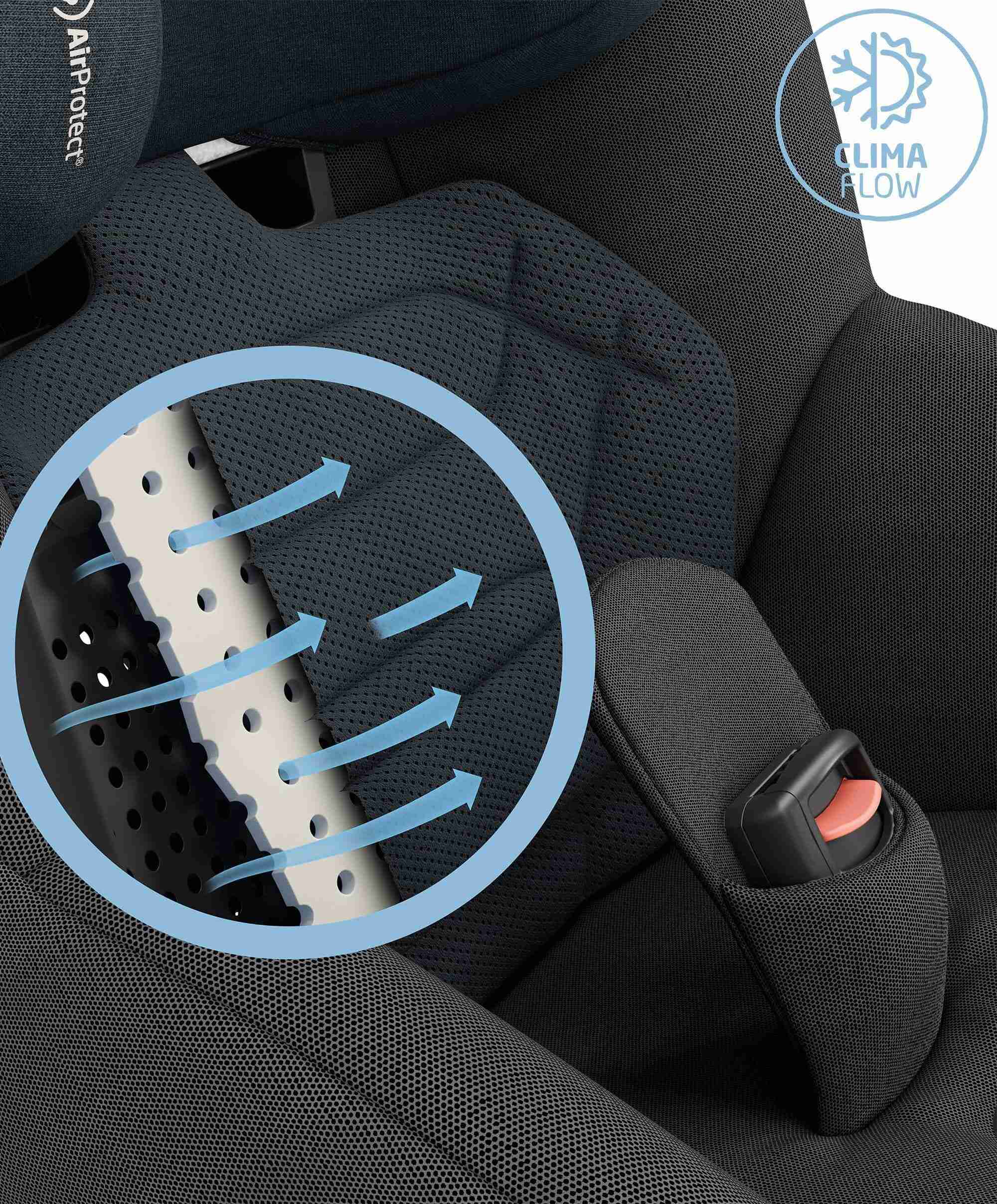 Maxi-Cosi Pearl 360 Pro Car Seat - Authentic Black