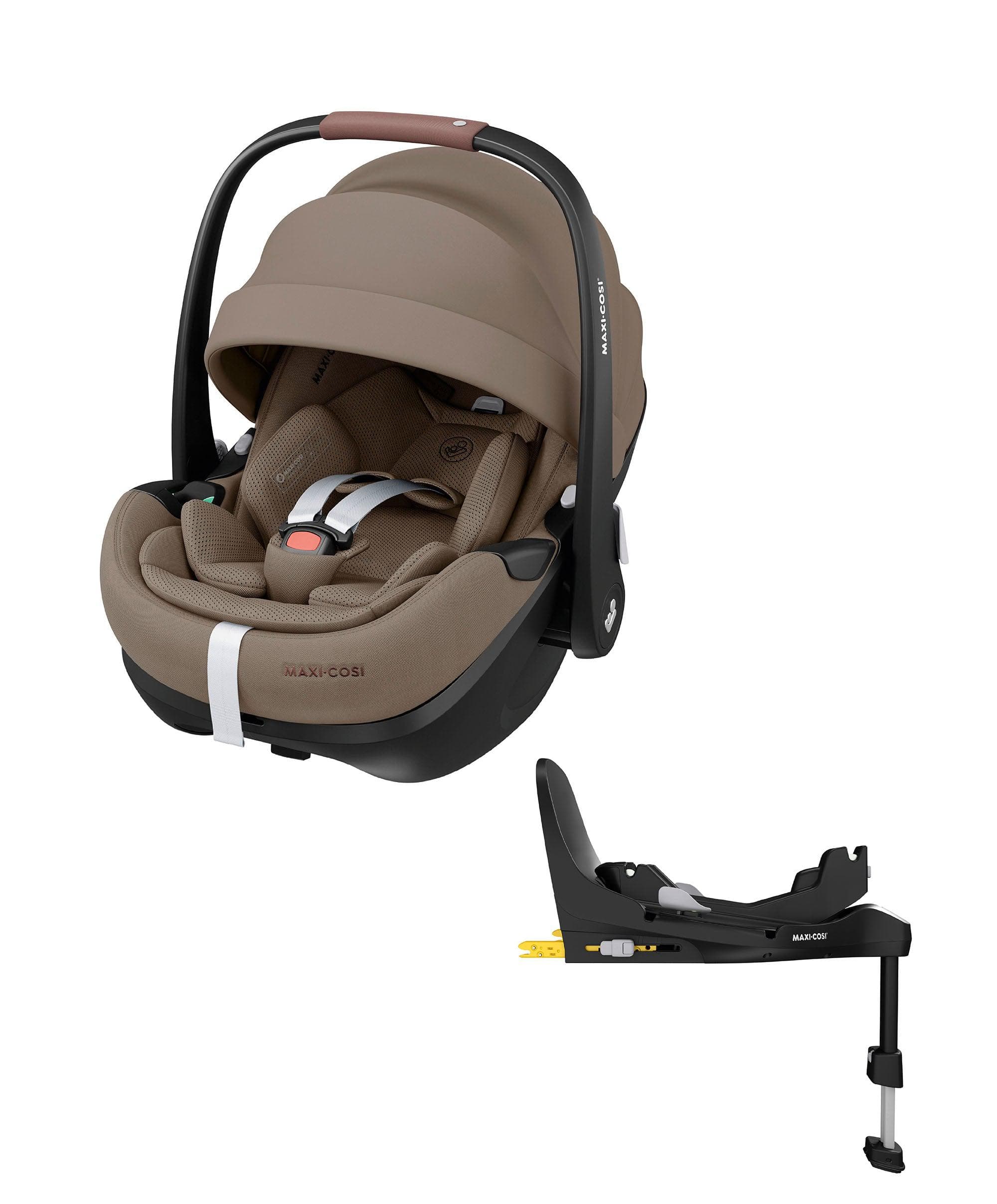 Maxi-Cosi Pebble 360 Pro&sup2 Car Seat & Base Bundle - Twillic Truffle