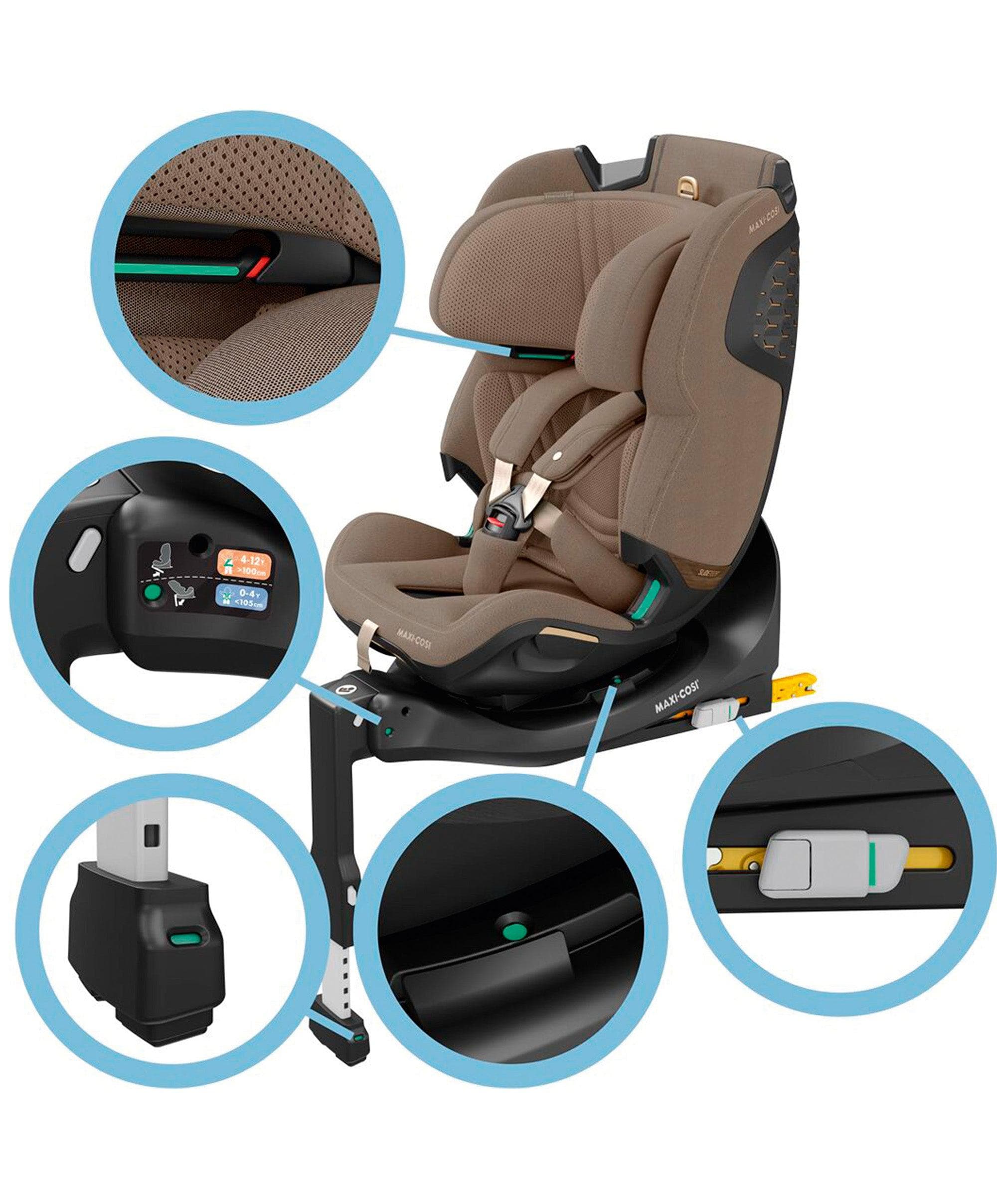 Maxi-Cosi Emerald 360 Pro Car Seat – Twillic Truffle