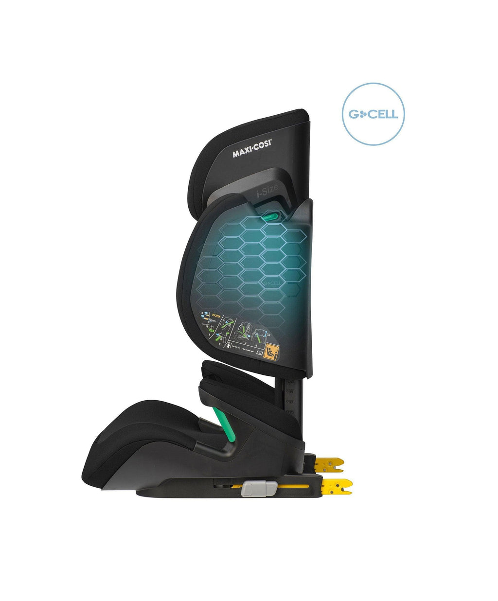 Maxi-Cosi RodiFix R  i-Size Car Seat - Authentic Black