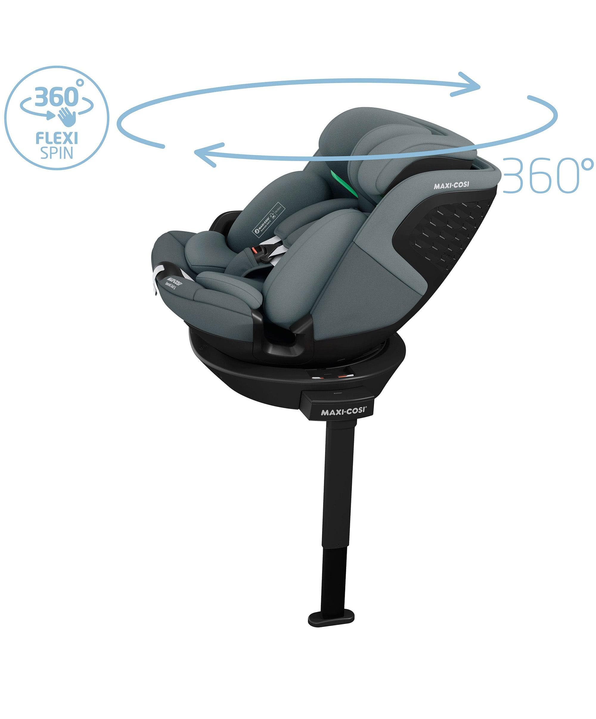 Maxi-Cosi Emerald 360 S Car Seat - Tonal Graphite