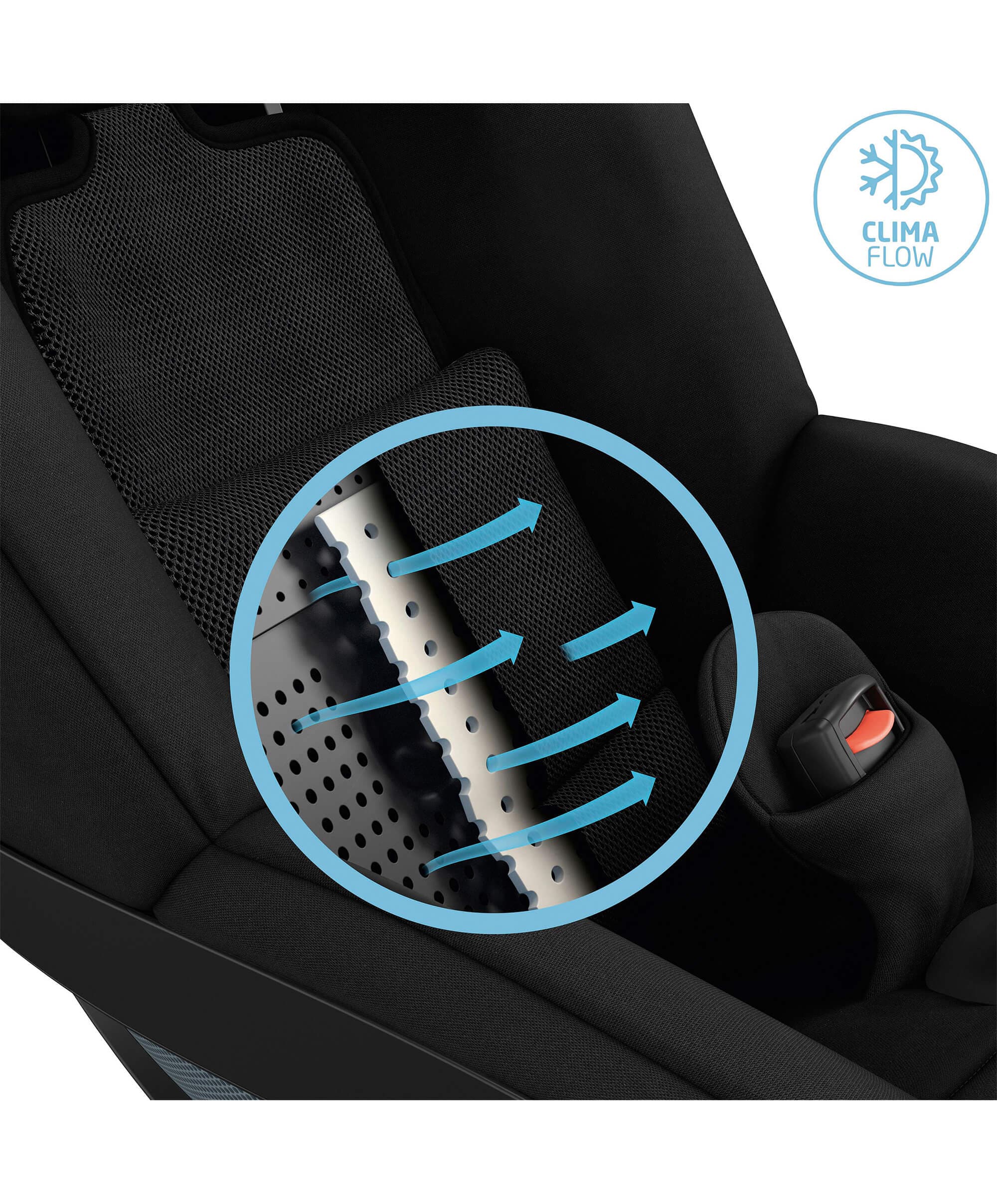 Maxi-Cosi Pearl 360 Car Seat - Authentic Black
