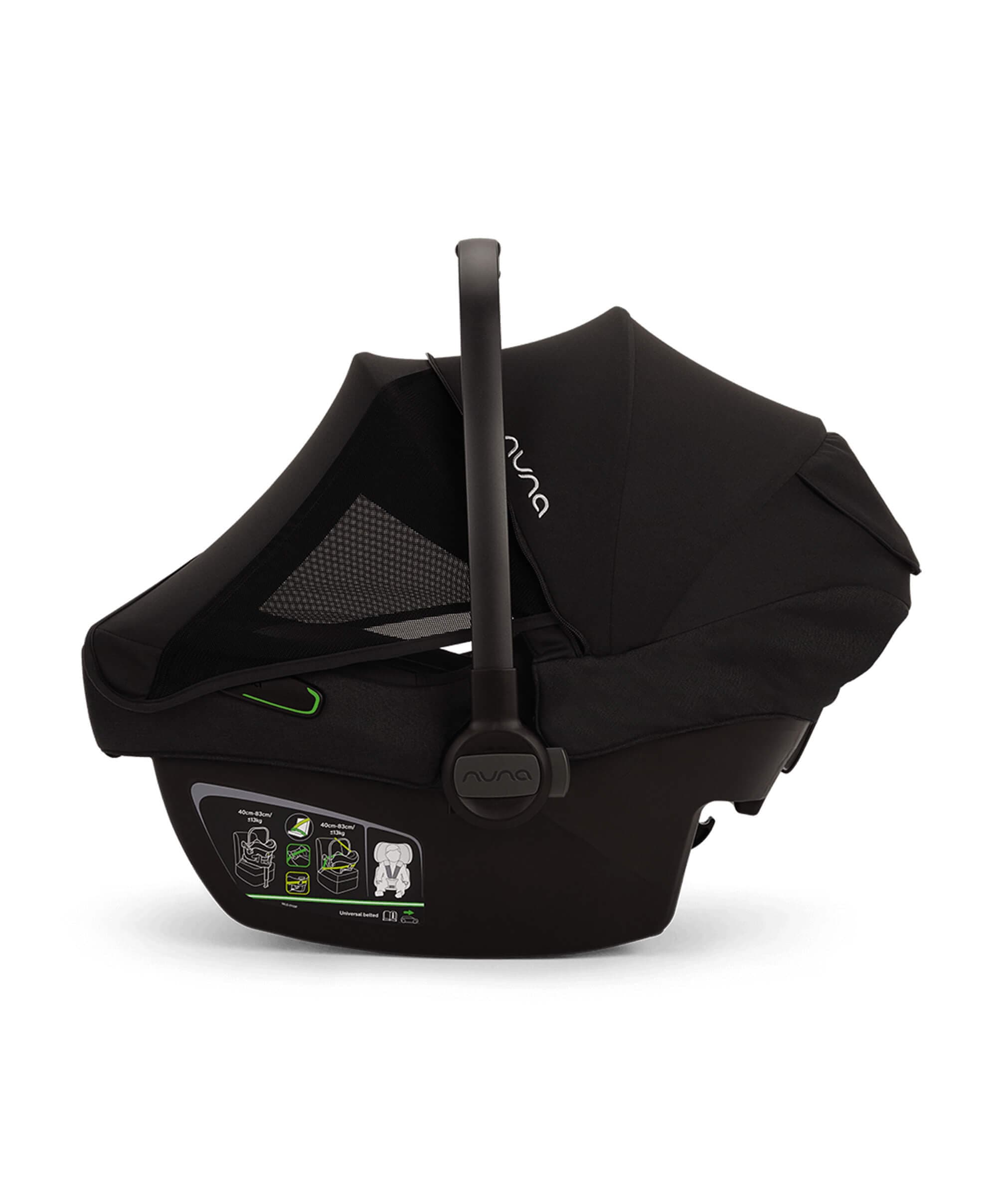 Nuna PIPA Next Car Seat - Caviar